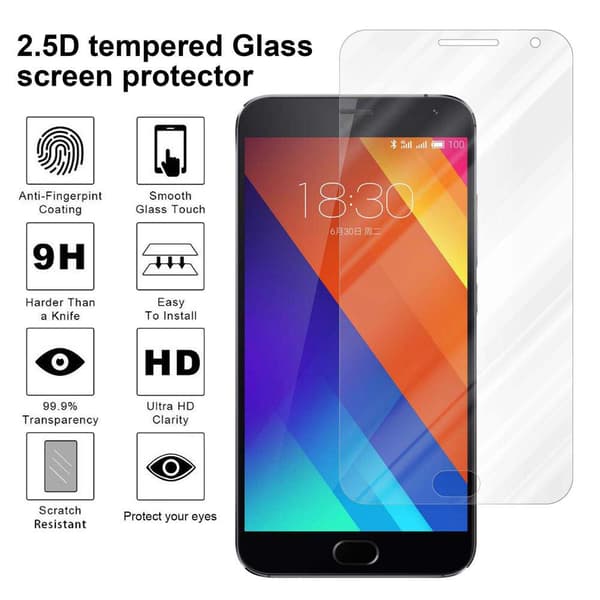 MEIZU MX5 Skærmbeskytter Beskyttelsesglas