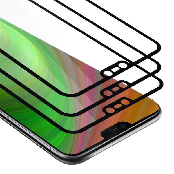 3x Skjermbeskytter Skärmskyddtil til Nokia 7.1 Herdet Skjermglass Full Skjerm