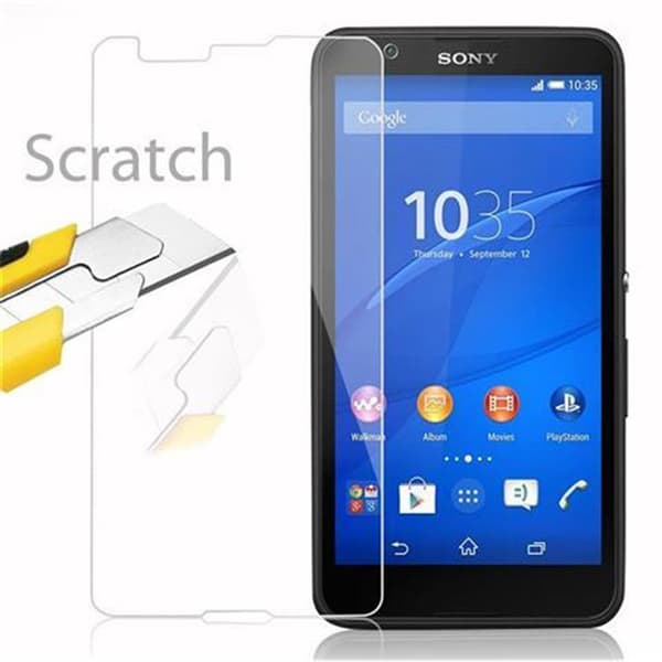 Skjermbeskytter Skärmskyddtil til Sony Xperia E4G Herdet Skjermglass