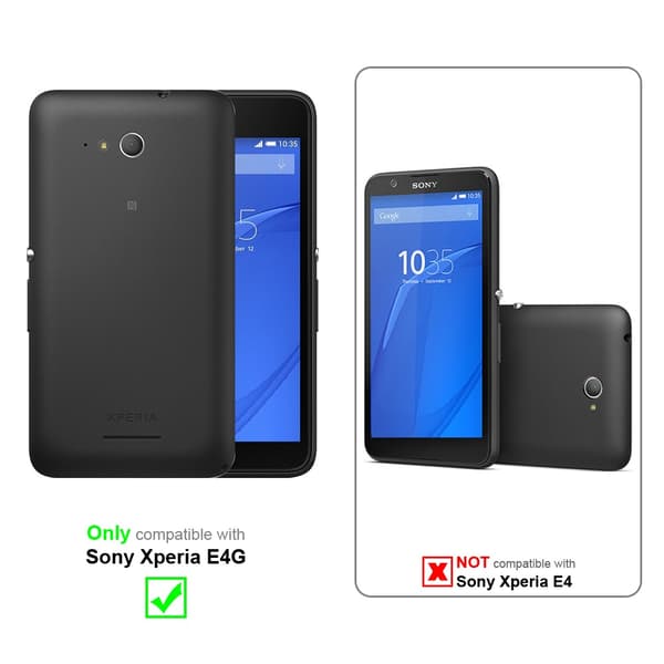 Skjermbeskytter Skärmskyddtil til Sony Xperia E4G Herdet Skjermglass