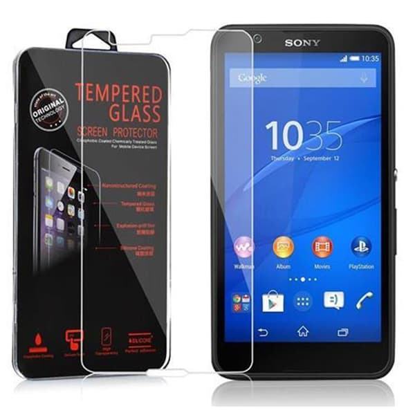Skjermbeskytter Skärmskyddtil til Sony Xperia E4G Herdet Skjermglass