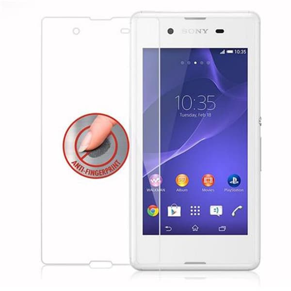 Sony Xperia E3 Suojakalvo Karkaistu lasi / Suojalasi näytönsuoja 9H kovuudella ja 3D-kosketusyhteensopivuudella