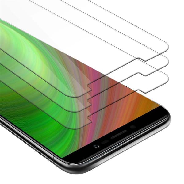 3x WIKO Y80 Karkaistu lasi / Suojalasi näytönsuoja Suojakalvo 9H kovuudella ja 3D Touch -yhteensopivuudella