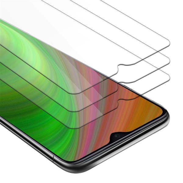 Xiaomi RedMi NOTE 8 PRO 3x Skärmskydd Skyddsglas Skyddsfilm Härdat (Tempered)-glas för skydd