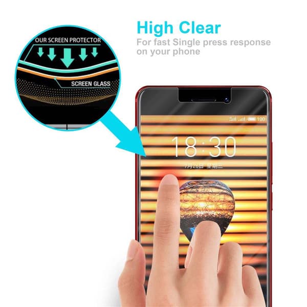MEIZU PRO 7 Skærmbeskytter Beskyttelsesglas