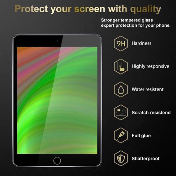 3x Skjermbeskytter Skärmskyddtil til Apple iPad MINI / MINI 2 / MINI 3 Herdet Skjermglass Nettbrett