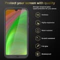 Miniatyrbilde 3 av 8: Skjermbeskytter Skärmskyddtil til Huawei Y5 2019 / Enjoy Play 8 / Honor 8S Herdet Skjermglass Full Skjerm