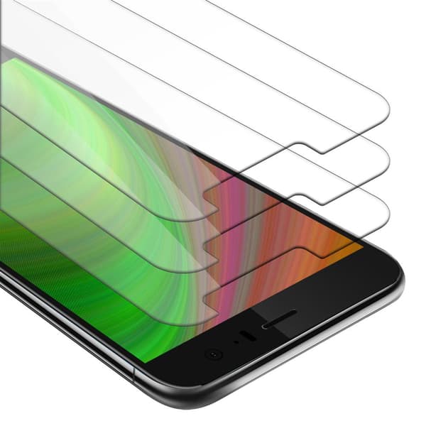 3x HTC OCEAN / U11 Karkaistu lasi / Suojalasi näytönsuoja Suojakalvo 9H kovuudella ja 3D Touch -yhteensopivuudella