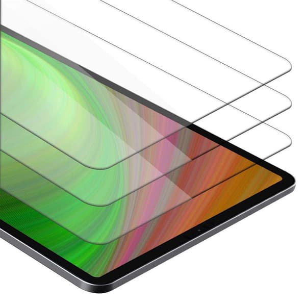 3x iPad PRO 2018 (12.9 Tulli) Karkaistu lasi / Suojalasi näytönsuoja iPad PRO 2018 (12.9 Tulli) 3-pack Suojakalvo näytön 9H kovuudella ja 3D touch