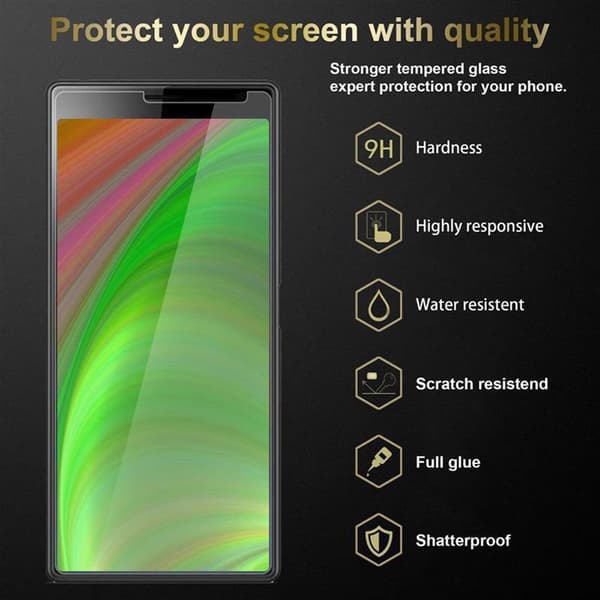 Sony Xperia 10 / Xperia XA3 3x Skærmbeskytter Beskyttelsesglas