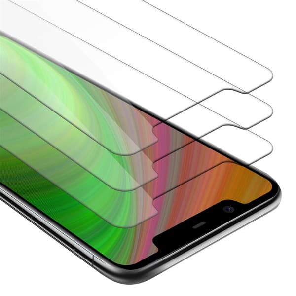 3x Skjermbeskytter Skärmskyddtil til Nokia 5.1 PLUS / X5 Herdet Skjermglass