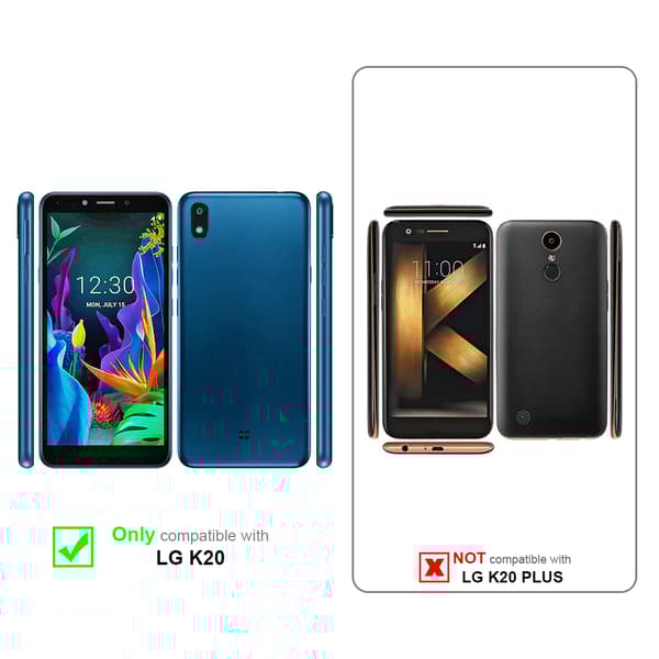 3x Skjermbeskytter Skärmskyddtil til LG K20 Herdet Skjermglass