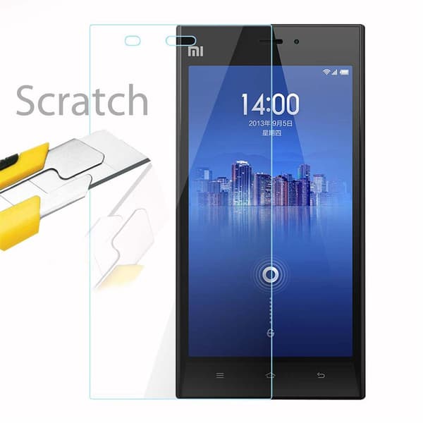 Xiaomi Mi 3 Skærmbeskytter Beskyttelsesglas
