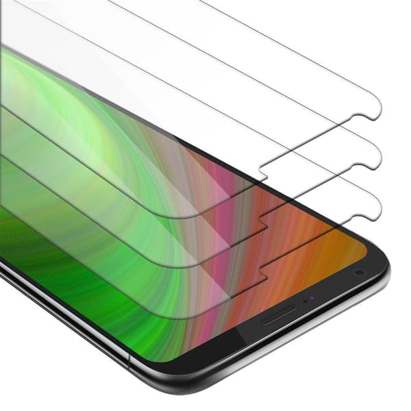 3x Skjermbeskytter Skärmskyddtil til LG Q6 / G6 MINI Herdet Skjermglass