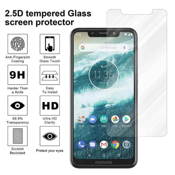 Motorola ONE / P30 PLAY Skærmbeskytter Beskyttelsesglas