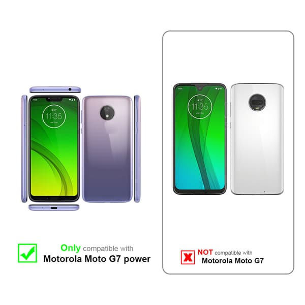 Motorola MOTO G7 POWER 3x Skärmskydd Skyddsglas Skyddsfilm Härdat (Tempered)-glas för skydd