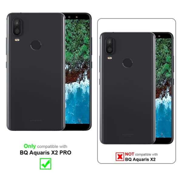 Skyddsfilm för BQ Aquaris X2 PRO Skärmskydd Skyddsglas Härdat (Tempered)-glas för skydd