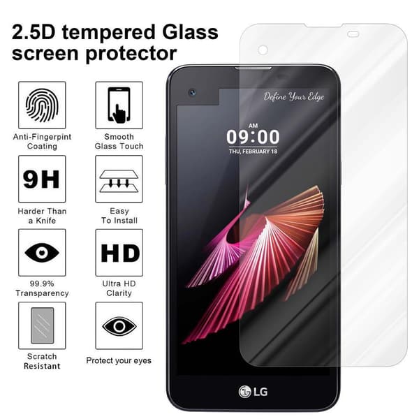 LG X SCREEN Skærmbeskytter Beskyttelsesglas
