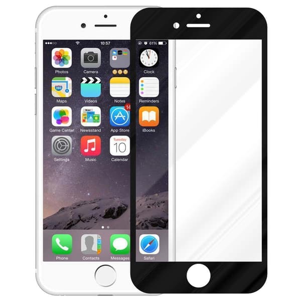 Skjermbeskytter Skärmskyddtil til iPhone 6 PLUS / 6S PLUS Herdet Skjermglass Full Skjerm
