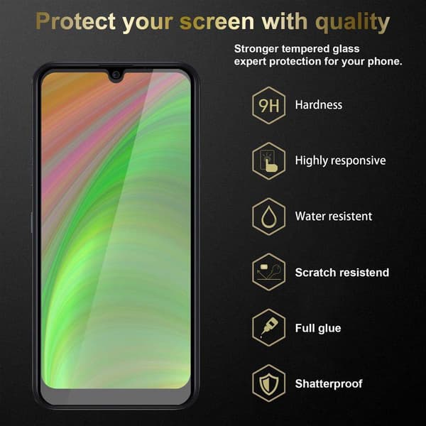 Skjermbeskytter Skärmskyddtil til LG K40S Herdet Skjermglass