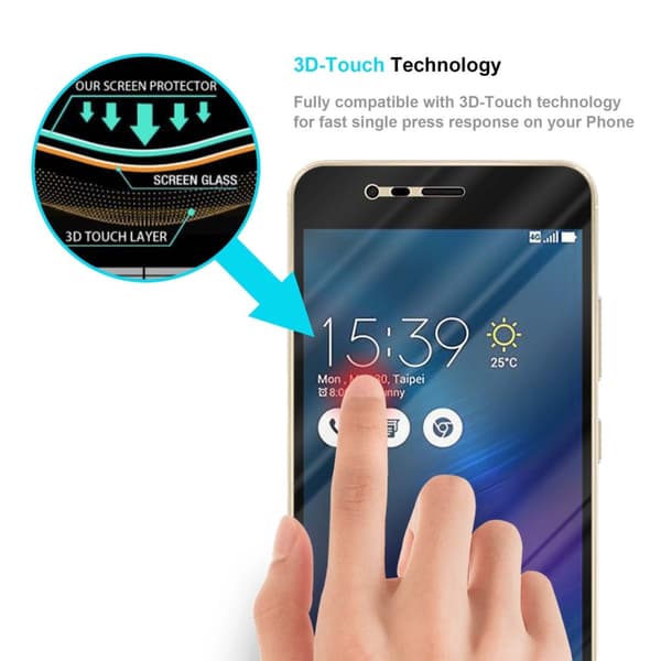 Skærmbeskytter Asus ZenFone 3 MAX (5.2 Zoll) Beskyttelsesglas