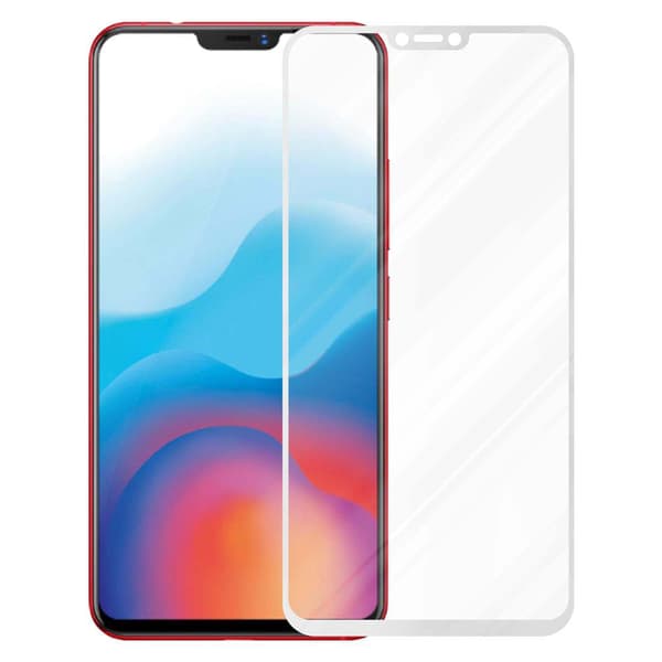 Vivo X21 Karkaistu lasi / Suojalasi näytönsuoja Fullscreen Armour Film näytön suojakalvo 9H kovuudella ja 3D Touch