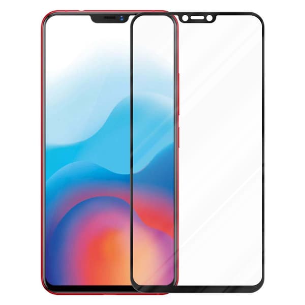 Vivo X21 Karkaistu lasi / Suojalasi näytönsuoja Fullscreen Armour Film näytön suojakalvo 9H kovuudella ja 3D Touch
