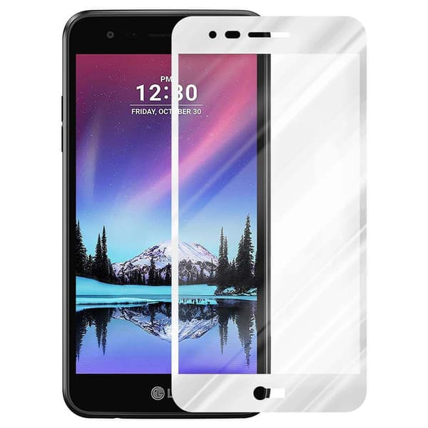 LG K4 2017 Karkaistu lasi / Suojalasi näytönsuoja Fullscreen Armour Film näytön suojakalvo 9H kovuudella ja 3D Touch