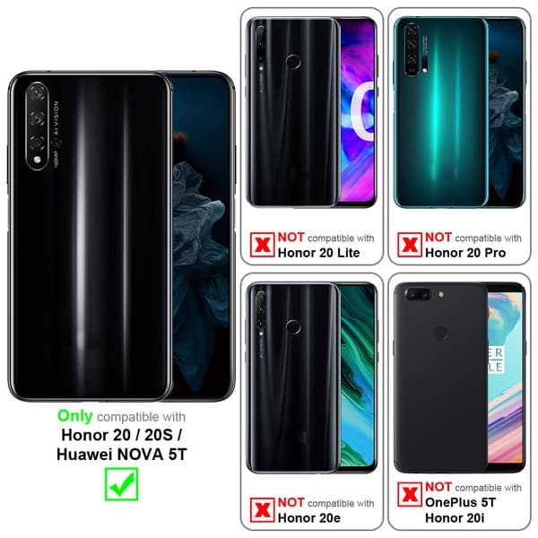 Honor 20 / 20S / Huawei NOVA 5T Skærmbeskytter Beskyttelsesglas