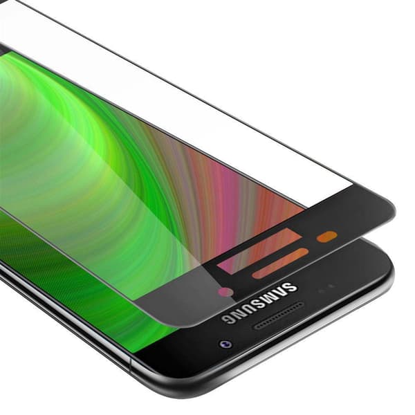 Samsung Galaxy A3 2016 Karkaistu lasi / Suojalasi näytönsuoja Fullscreen Armour Film näytön suojakalvo 9H kovuudella ja 3D Touch LÄPINÄVÄ, MUSTA