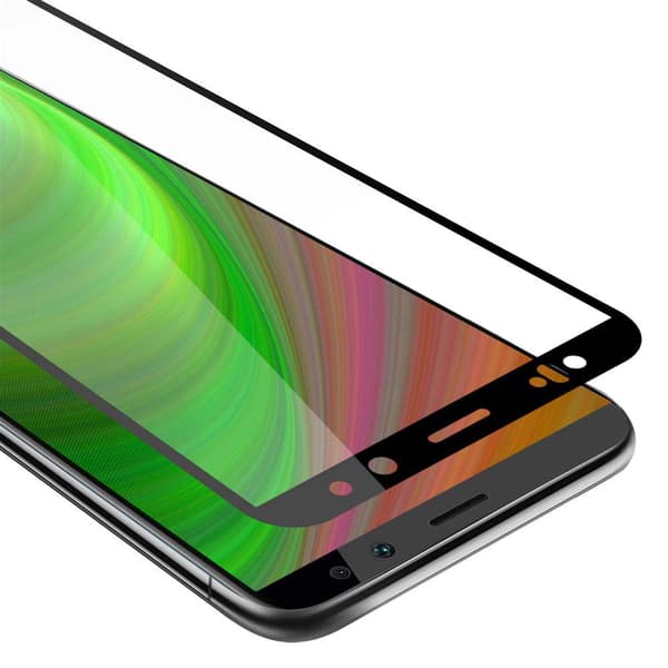 Skyddsglas för Huawei MATE 10 LITE Skyddsfilm Skärmskydd Full Screen Härdat (Tempered)-glas för skydd TRANSPARENT med SVART