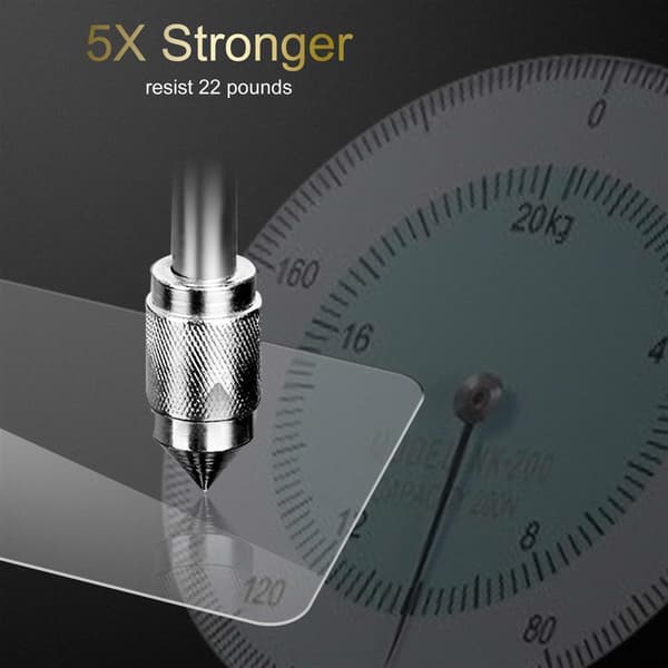 3x Skjermbeskytter Skärmskyddtil til iPhone 6 PLUS / 6S PLUS Herdet Skjermglass