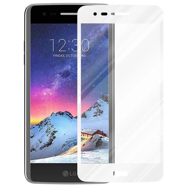 Skyddsglas för LG K8 2017 Skyddsfilm Skärmskydd Full Screen Härdat (Tempered)-glas för skydd