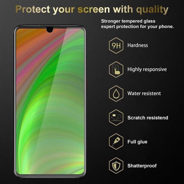 3x Skjermbeskytter Skärmskyddtil til Huawei P30 Herdet Skjermglass