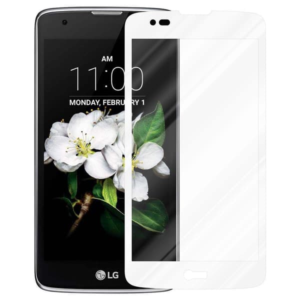 LG K7 2016 Karkaistu lasi / Suojalasi näytönsuoja Fullscreen Armour Film näytön suojakalvo 9H kovuudella ja 3D Touch