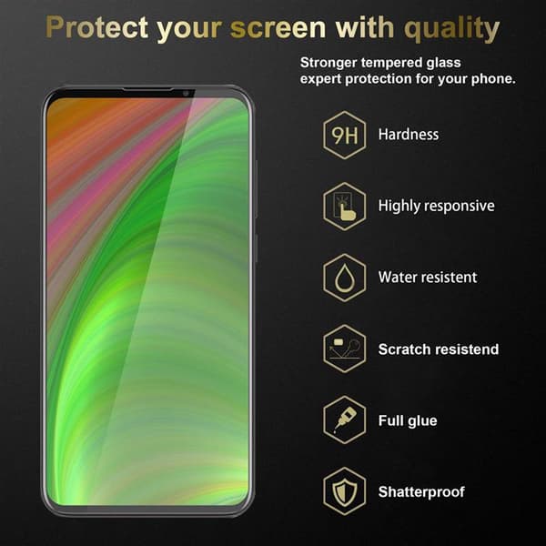 MEIZU 16Xs Skærmbeskytter Beskyttelsesglas
