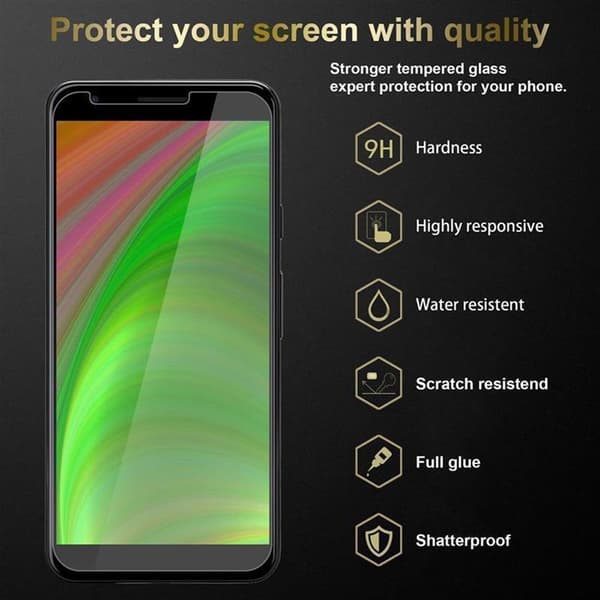 Google PIXEL 3A Skærmbeskytter Beskyttelsesglas