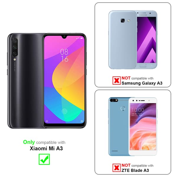 Skyddsfilm för Xiaomi Mi A3 Skärmskydd Skyddsglas Härdat (Tempered)-glas för skydd