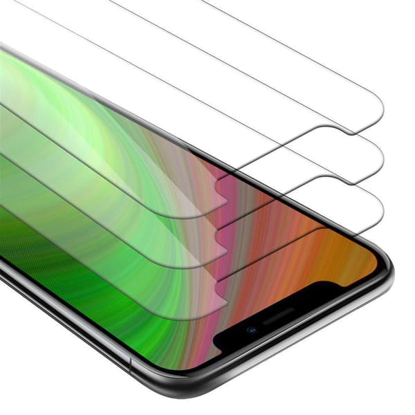 3x iPhone XR Karkaistu lasi / Suojalasi näytönsuoja Suojakalvo 9H kovuudella ja 3D Touch -yhteensopivuudella