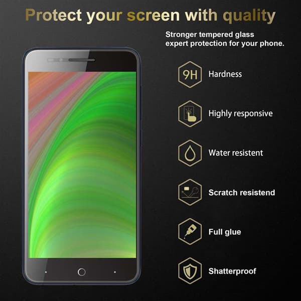 Skyddsfilm för ZTE Blade A612 Skärmskydd Skyddsglas Härdat (Tempered)-glas för skydd