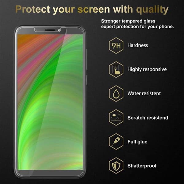 Skyddsfilm för HTC Desire 12 PLUS Skärmskydd Skyddsglas Härdat (Tempered)-glas för skydd