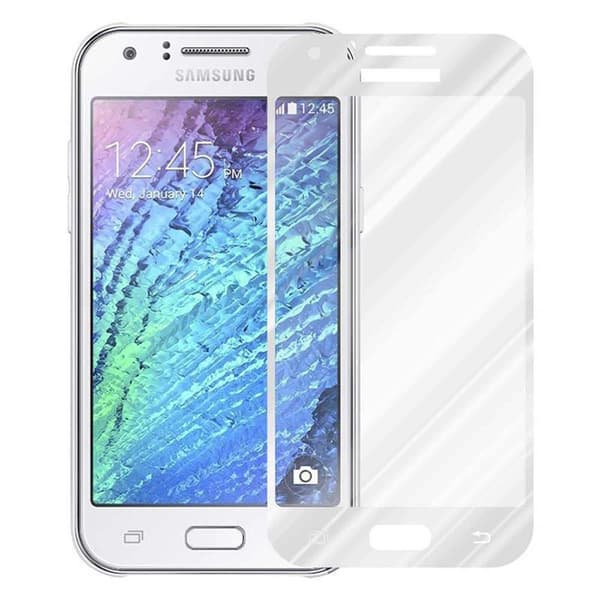 Skyddsglas för Samsung Galaxy J1 2015 Skyddsfilm Skärmskydd Full Screen Härdat (Tempered)-glas för skydd