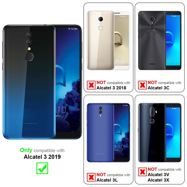 Alcatel 3 2019 Skærmbeskytter Beskyttelsesglas