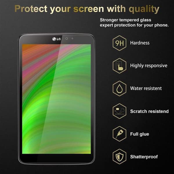 LG G Pad 8.3 Skærmbeskytter Beskyttelsesglas