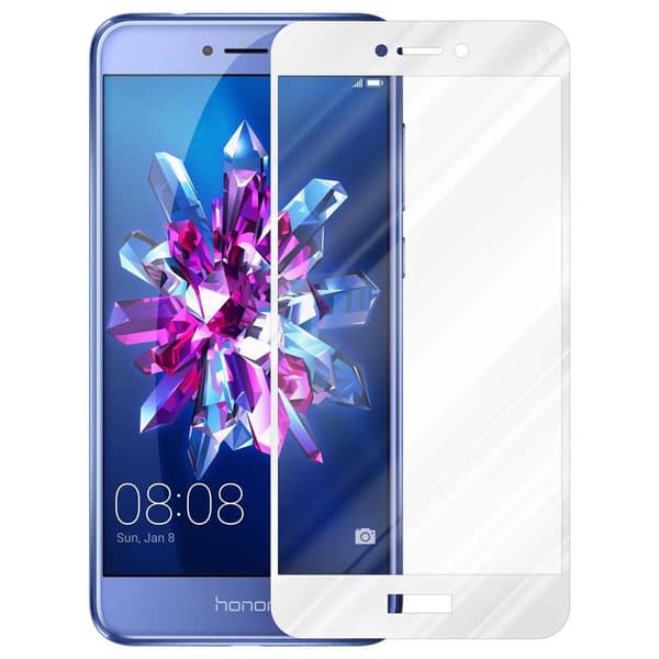 Skyddsglas för Honor 8 LITE Skyddsfilm Skärmskydd Full Screen Härdat (Tempered)-glas för skydd