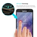Miniatyrbilde 6 av 6: Skjermbeskytter Skärmskyddtil til Samsung Galaxy J4 2018 Herdet Skjermglass Full Skjerm