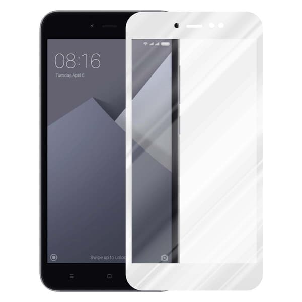 Skyddsglas för Xiaomi RedMi NOTE 5A PRIME Skyddsfilm Skärmskydd Full Screen Härdat (Tempered)-glas för skydd