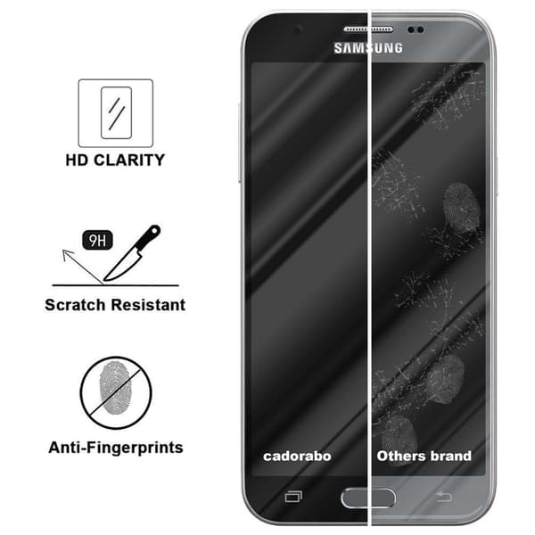 Samsung Galaxy J5 2017 Karkaistu lasi / Suojalasi näytönsuoja Fullscreen Armour Film näytön suojakalvo 9H kovuudella ja 3D Touch