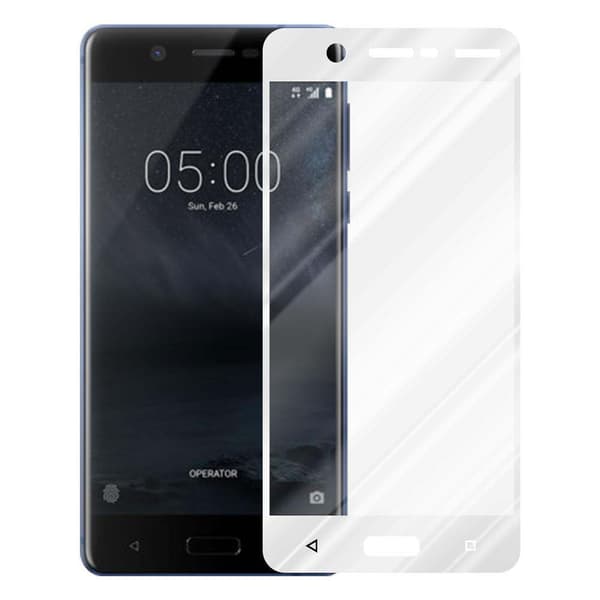 Nokia 5.1 Karkaistu lasi / Suojalasi näytönsuoja Fullscreen Armour Film näytön suojakalvo 9H kovuudella ja 3D Touch