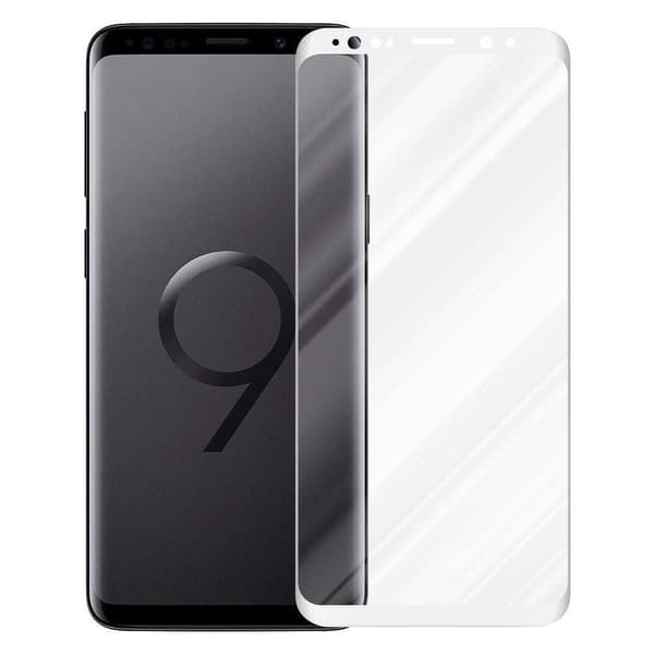 Skjermbeskytter Skärmskyddtil til Samsung Galaxy S9 Herdet Skjermglass Full Skjerm